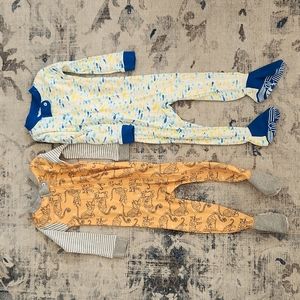 Burt's Bees Footie Pajamas Size 12 Months